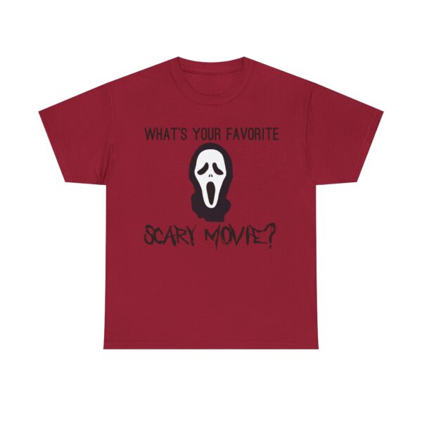 Scream (GhostFace) What's Your Favorite Scary Movie T-Shirt - Image 100