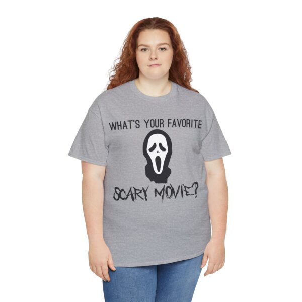 Scream (GhostFace) What's Your Favorite Scary Movie T-Shirt - Image 16