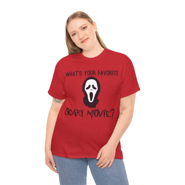 Scream (GhostFace) What's Your Favorite Scary Movie T-Shirt - Image 40