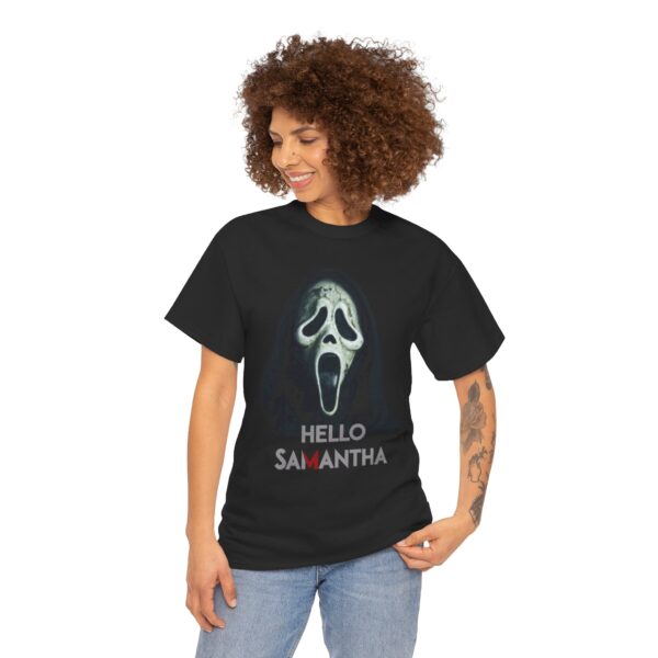 Scream Hello Samantha GhostFace T-shirt! Men & Woman