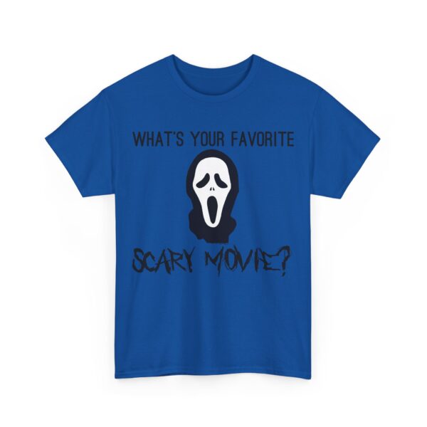 Scream (GhostFace) What's Your Favorite Scary Movie T-Shirt - Image 28