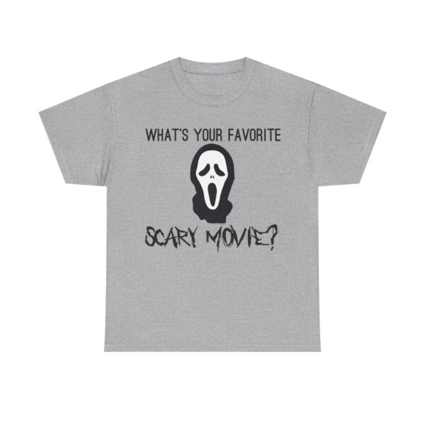 Scream (GhostFace) What's Your Favorite Scary Movie T-Shirt - Image 9