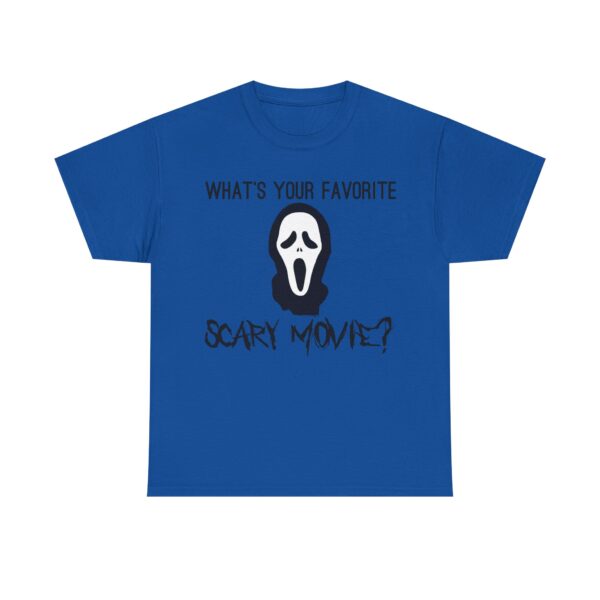 Scream (GhostFace) What's Your Favorite Scary Movie T-Shirt - Image 26