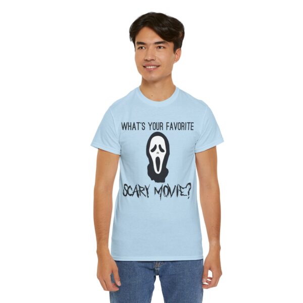 Scream (GhostFace) What's Your Favorite Scary Movie T-Shirt - Image 25