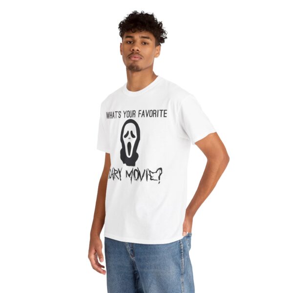 Scream (GhostFace) What's Your Favorite Scary Movie T-Shirt - Image 8