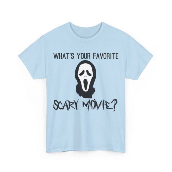 Scream (GhostFace) What's Your Favorite Scary Movie T-Shirt - Image 19