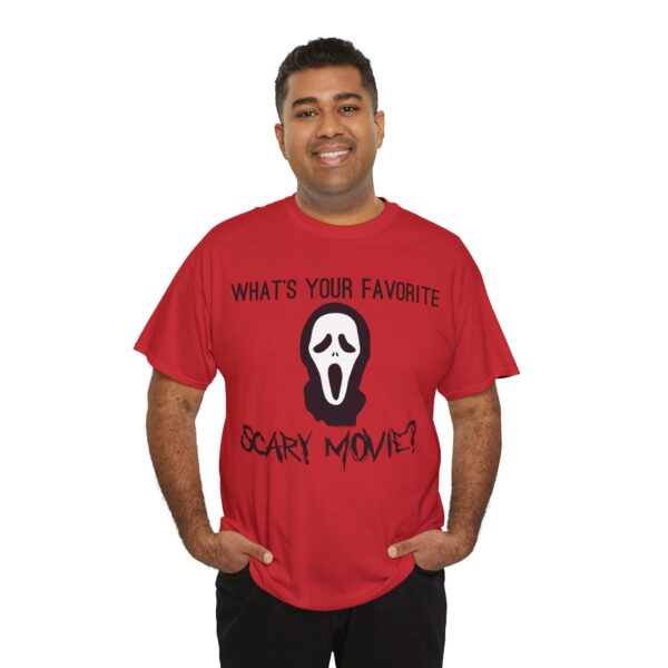 Scream (GhostFace) What's Your Favorite Scary Movie T-Shirt - Image 43