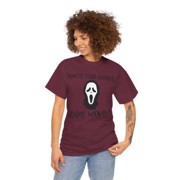 Scream (GhostFace) What's Your Favorite Scary Movie T-Shirt - Image 80