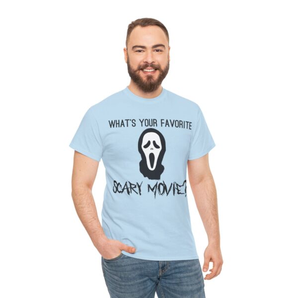 Scream (GhostFace) What's Your Favorite Scary Movie T-Shirt - Image 21