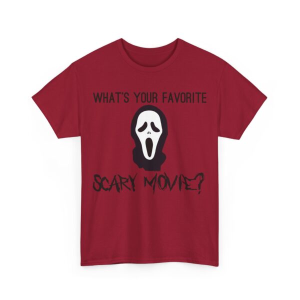 Scream (GhostFace) What's Your Favorite Scary Movie T-Shirt - Image 102