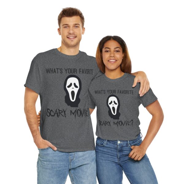 Scream (GhostFace) What's Your Favorite Scary Movie T-Shirt - Image 87