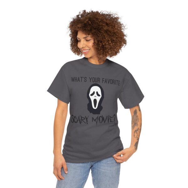 Scream (GhostFace) What's Your Favorite Scary Movie T-Shirt - Image 97