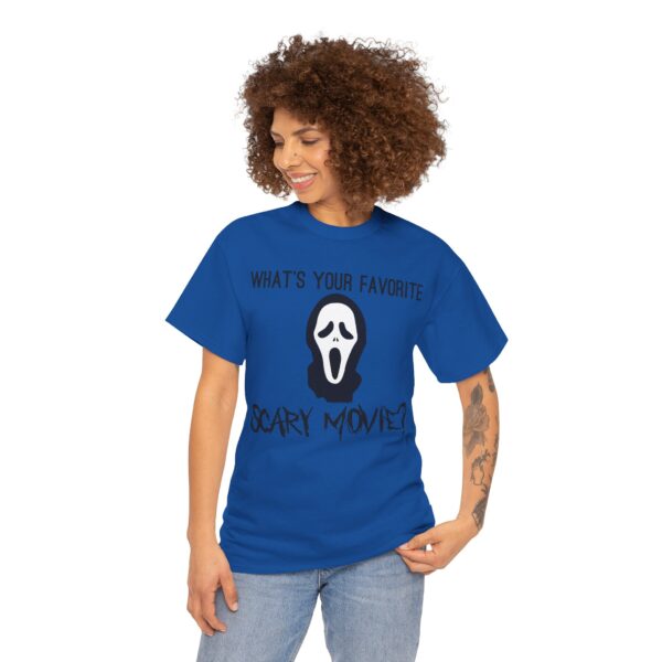 Scream (GhostFace) What's Your Favorite Scary Movie T-Shirt - Image 32