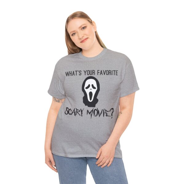 Scream (GhostFace) What's Your Favorite Scary Movie T-Shirt - Image 14