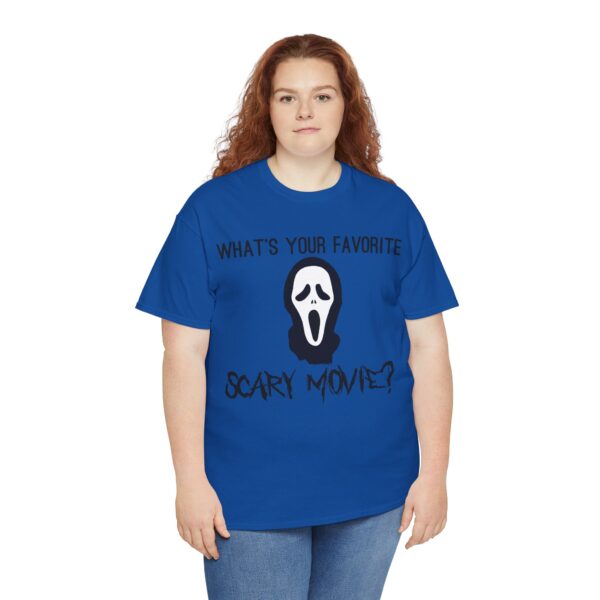 Scream (GhostFace) What's Your Favorite Scary Movie T-Shirt - Image 33