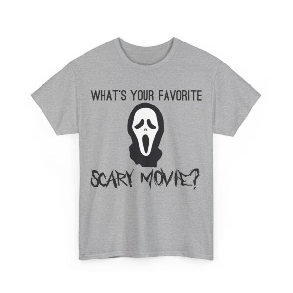 Scream (GhostFace) What's Your Favorite Scary Movie T-Shirt - Image 11