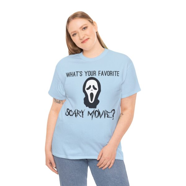 Scream (GhostFace) What's Your Favorite Scary Movie T-Shirt - Image 22