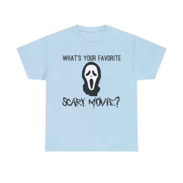 Scream (GhostFace) What's Your Favorite Scary Movie T-Shirt - Image 17