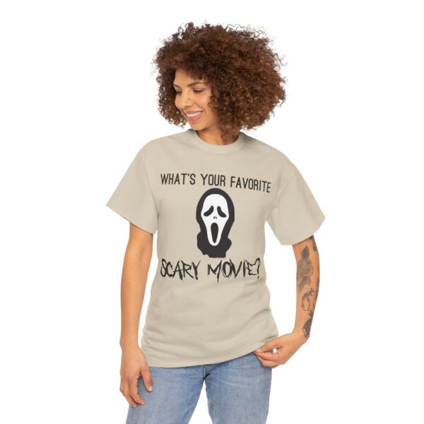 Scream (GhostFace) What's Your Favorite Scary Movie T-Shirt - Image 55