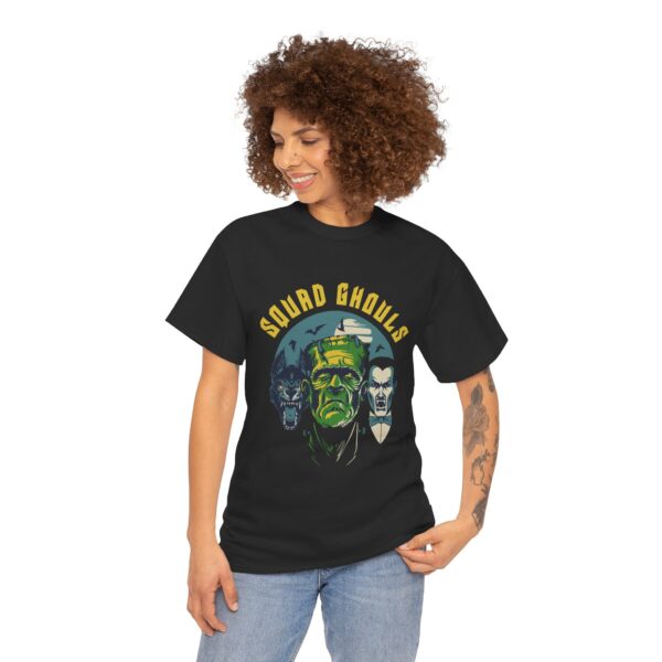 Squad Goals (Werewolf, Frankenstein, Dracula) Mens and Womans Horror Shirts