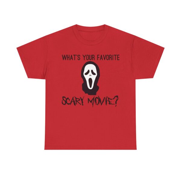 Scream (GhostFace) What's Your Favorite Scary Movie T-Shirt - Image 35