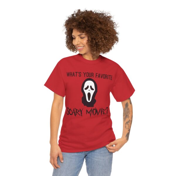 Scream (GhostFace) What's Your Favorite Scary Movie T-Shirt - Image 41