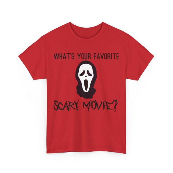 Scream (GhostFace) What's Your Favorite Scary Movie T-Shirt - Image 37