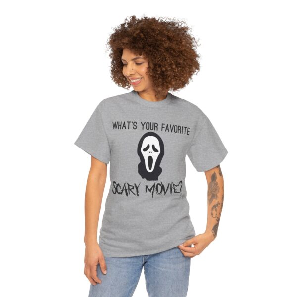 Scream (GhostFace) What's Your Favorite Scary Movie T-Shirt - Image 15