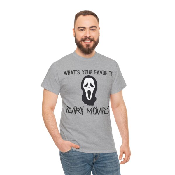 Scream (GhostFace) What's Your Favorite Scary Movie T-Shirt - Image 13