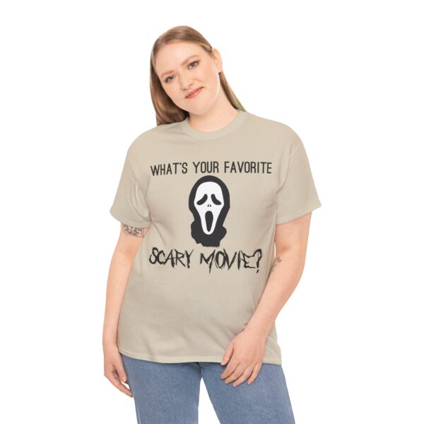 Scream (GhostFace) What's Your Favorite Scary Movie T-Shirt - Image 56