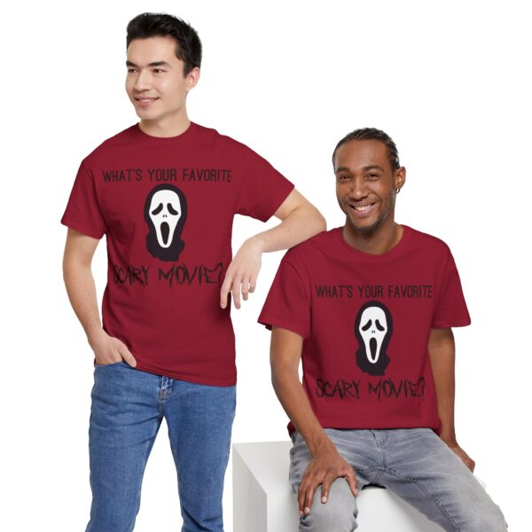 Scream (GhostFace) What's Your Favorite Scary Movie T-Shirt - Image 104