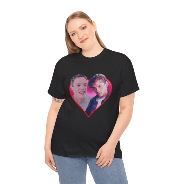 Horror Movie Fan Unisex Tee - Wes Craven Classic Slasher Tribute Stu & Billy Bromance - Image 6