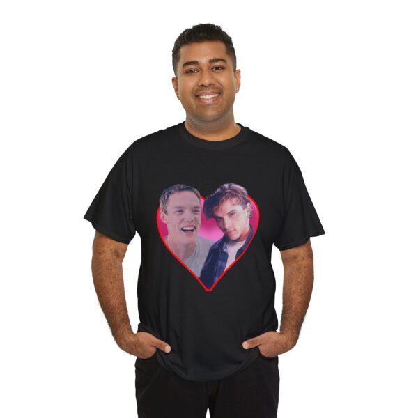 Horror Movie Fan Unisex Tee - Wes Craven Classic Slasher Tribute Stu & Billy Bromance - Image 10