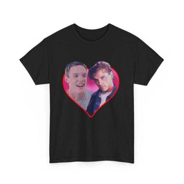Horror Movie Fan Unisex Tee - Wes Craven Classic Slasher Tribute Stu & Billy Bromance - Image 4