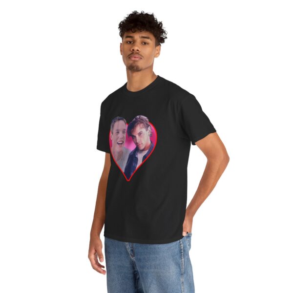 Horror Movie Fan Unisex Tee - Wes Craven Classic Slasher Tribute Stu & Billy Bromance - Image 8