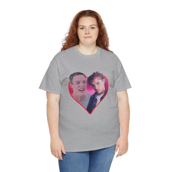 Horror Movie Fan Unisex Tee - Wes Craven Classic Slasher Tribute Stu & Billy Bromance - Image 19