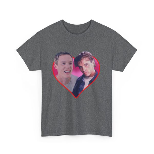 Horror Movie Fan Unisex Tee - Wes Craven Classic Slasher Tribute Stu & Billy Bromance - Image 23