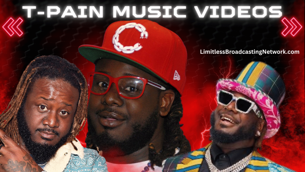 T-Pain, born Faheem Rashad Najm, is an influential rapper, singer, and songwriter known for his distinctive use of Auto-Tune and his innovative blend of hip-hop, R&B, and pop music. He gained fame in the mid-2000s with hit singles like "Buy U a Drank" and "Bartender," which showcased his catchy hooks and smooth vocal delivery. T-Pain's creative contributions have earned him multiple Grammy Awards and a dedicated fan base. His unique style and engaging lyrics continue to resonate within the music industry. For those interested in exploring his vibrant discography, you can watch T-Pain's music videos on LimitlessBroadcastingNetwork.com, where you’ll find a curated collection of his work that reflects his dynamic artistry.