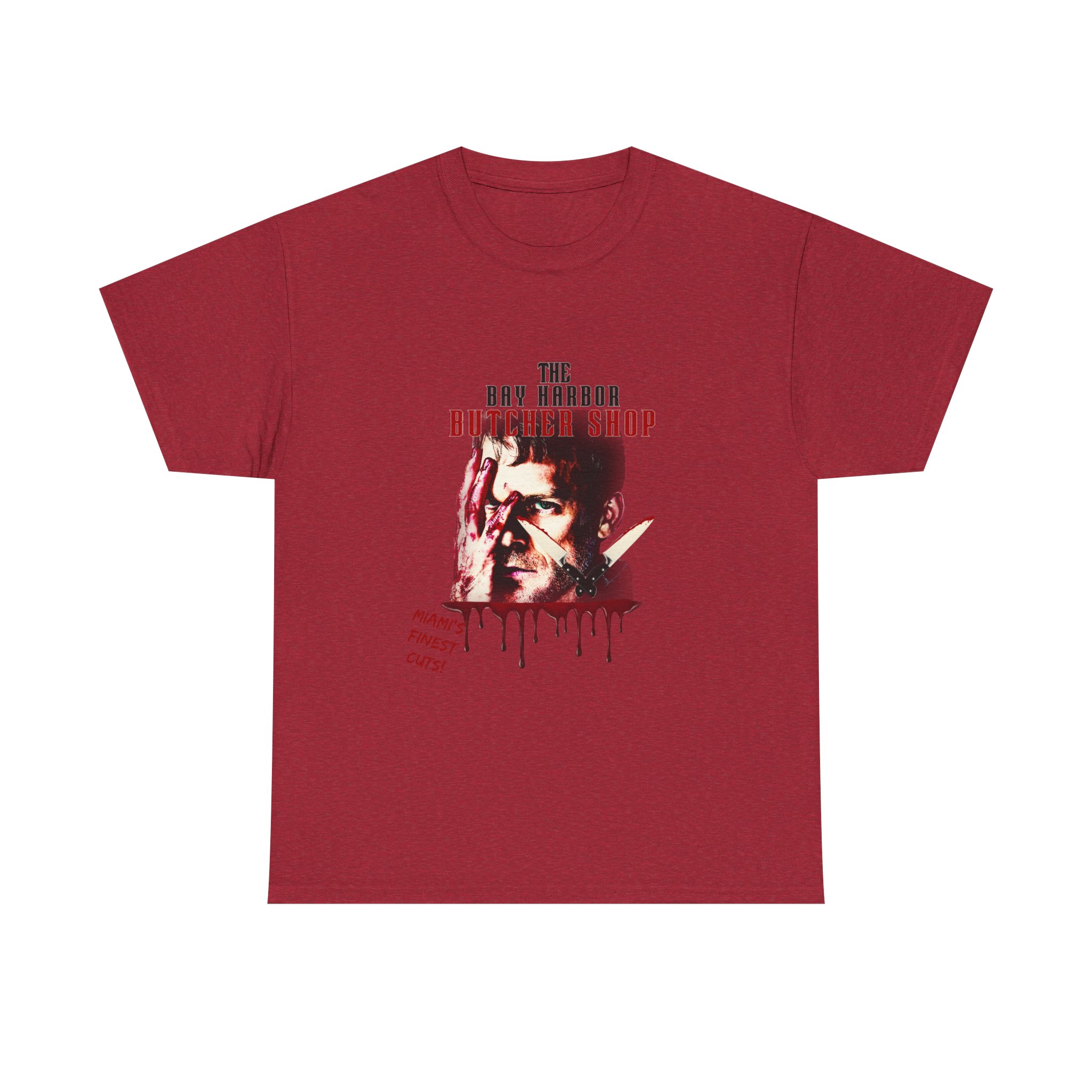 Dexter Morgan Is The Bay Harbor Butcher Horror-Themed Unisex Tee, Spooky Graphic Tee, Perfect for Halloween, Movie Nights, Gift for Horror Fans, Unique Casual Wear - Image 61