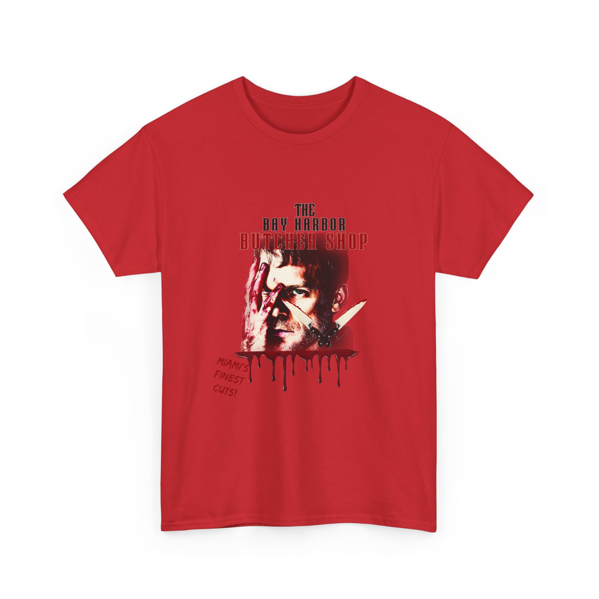 Dexter Morgan Is The Bay Harbor Butcher Horror-Themed Unisex Tee, Spooky Graphic Tee, Perfect for Halloween, Movie Nights, Gift for Horror Fans, Unique Casual Wear - Image 58