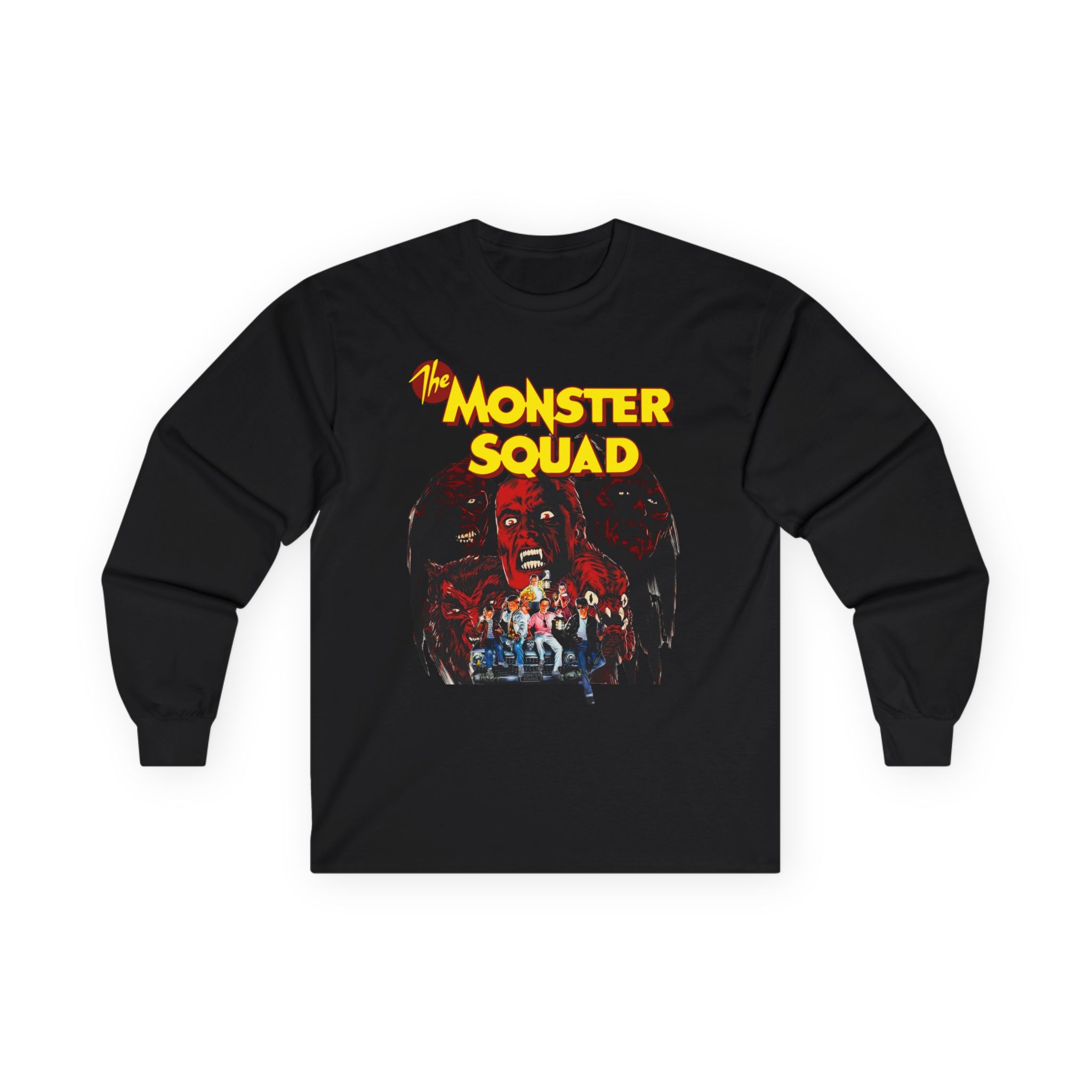Long Sleeve Tee - Monster Squad Design