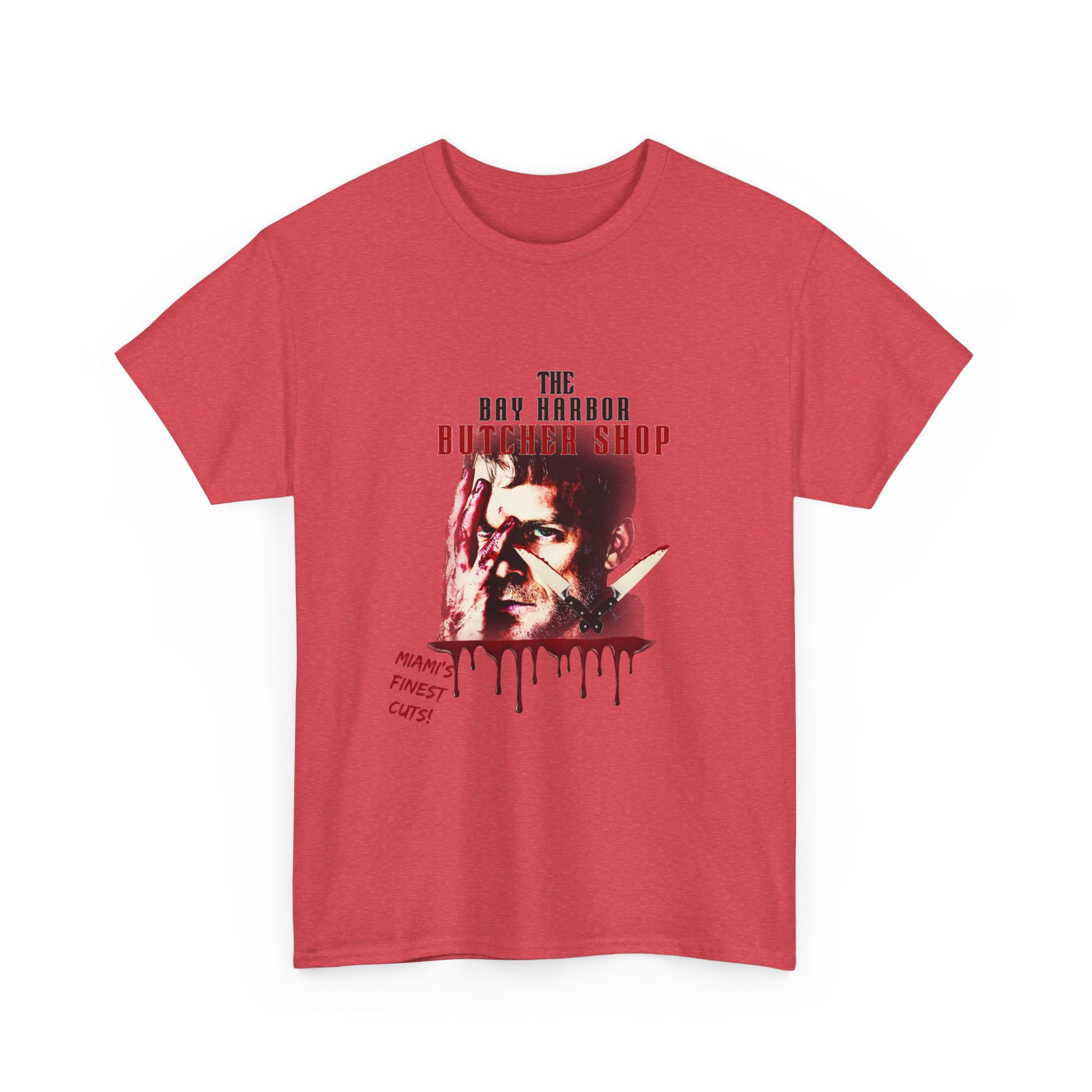 Dexter Morgan Is The Bay Harbor Butcher Horror-Themed Unisex Tee, Spooky Graphic Tee, Perfect for Halloween, Movie Nights, Gift for Horror Fans, Unique Casual Wear - Image 53