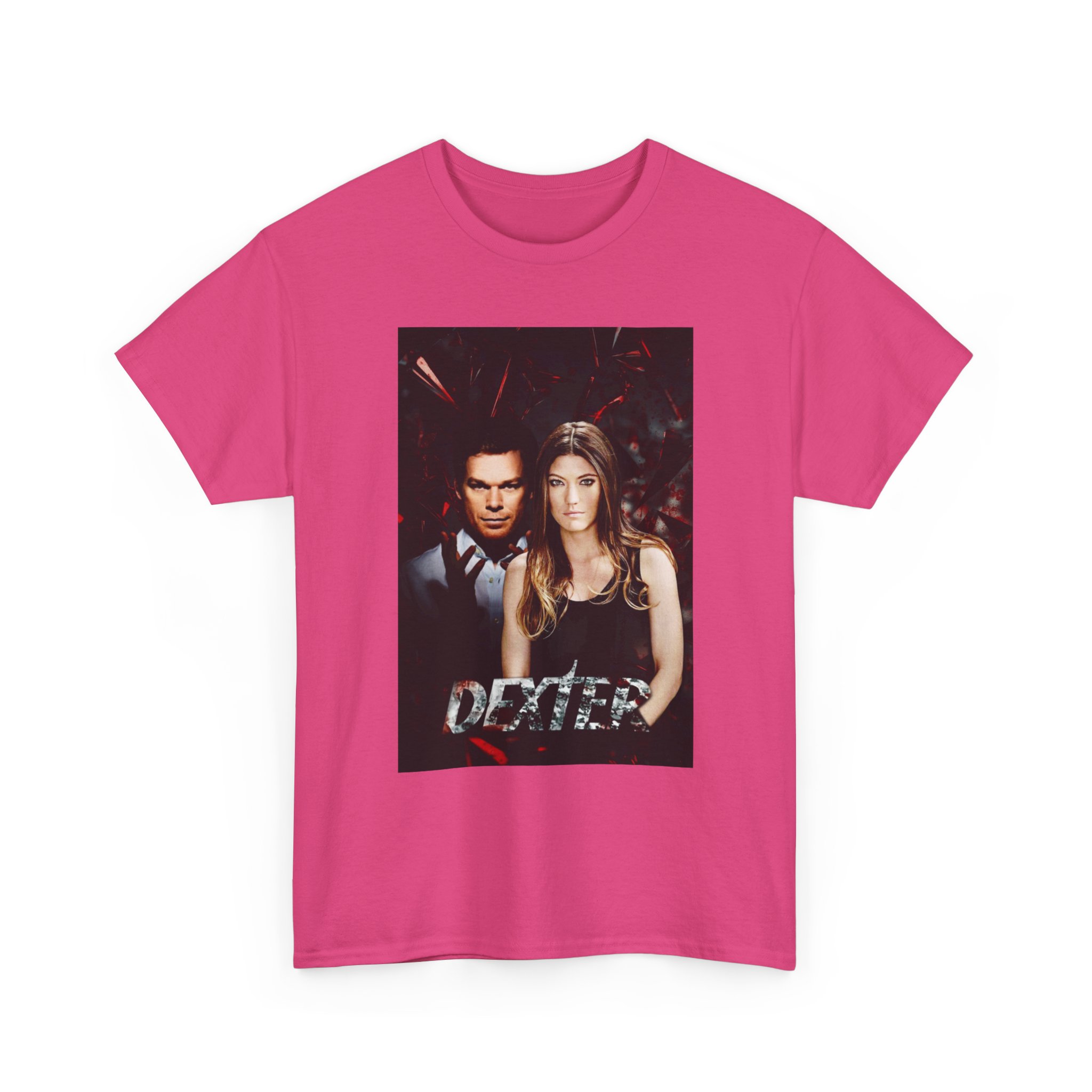 Mysterious Dexter Morgan and Debra Morgan Vibe Tee, Unisex Heavy Cotton Tee, Graphic Tee for Fans, Perfect for Casual Outfits, Gift for Occasions - Image 13