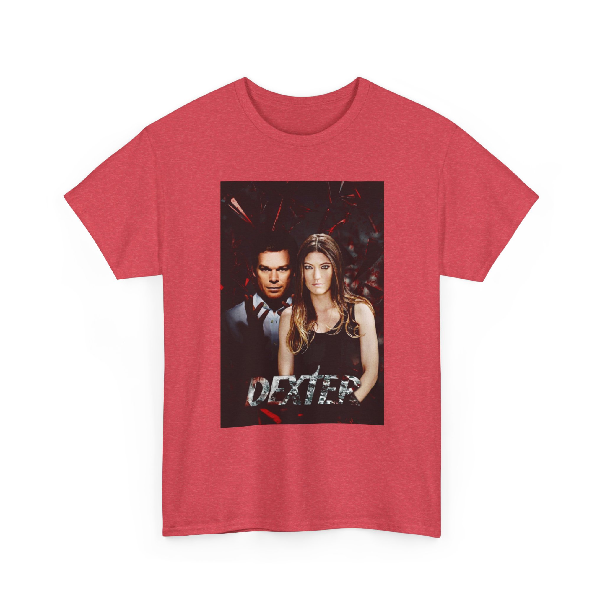 Mysterious Dexter Morgan and Debra Morgan Vibe Tee, Unisex Heavy Cotton Tee, Graphic Tee for Fans, Perfect for Casual Outfits, Gift for Occasions - Image 18