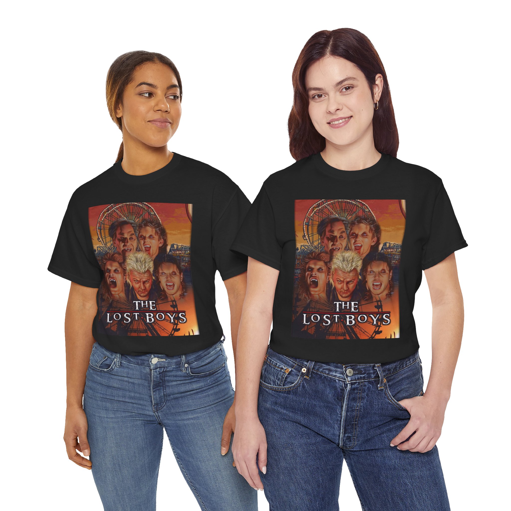 The Lost Boys Graphic Vintage Horror Movie T-Shirt - Image 10