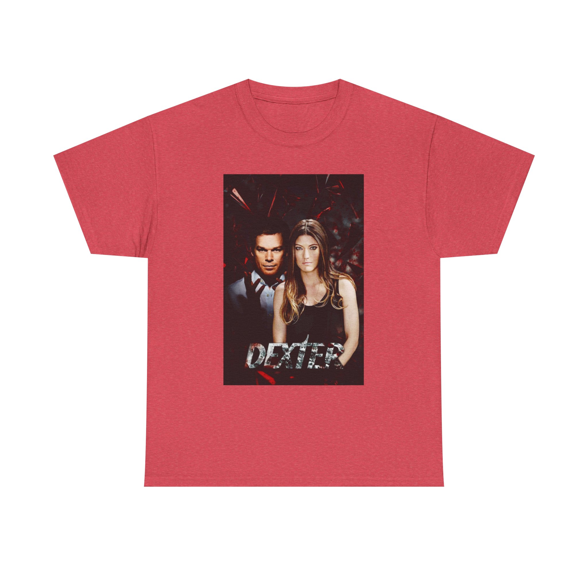 Mysterious Dexter Morgan and Debra Morgan Vibe Tee, Unisex Heavy Cotton Tee, Graphic Tee for Fans, Perfect for Casual Outfits, Gift for Occasions - Image 16