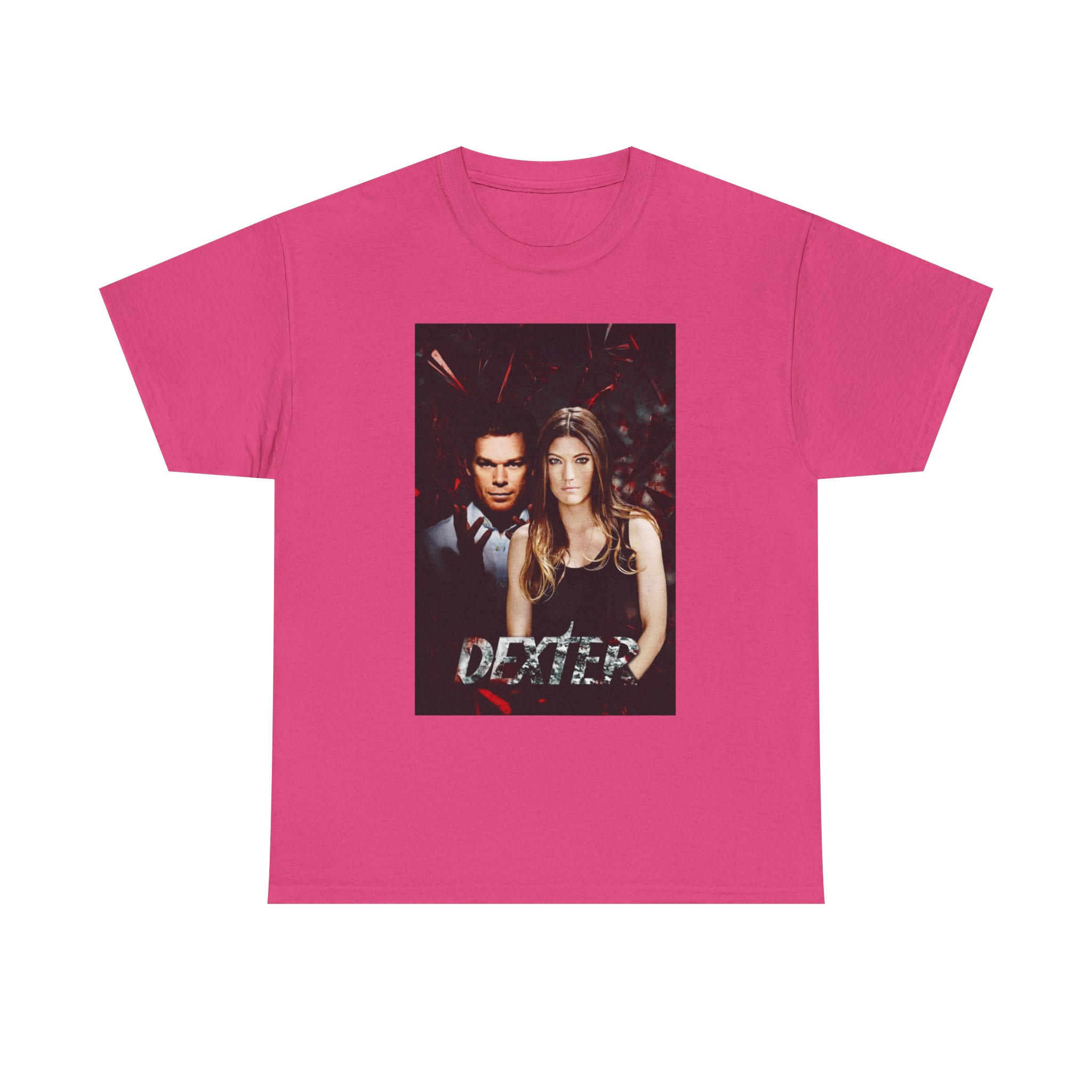 Mysterious Dexter Morgan and Debra Morgan Vibe Tee, Unisex Heavy Cotton Tee, Graphic Tee for Fans, Perfect for Casual Outfits, Gift for Occasions - Image 11