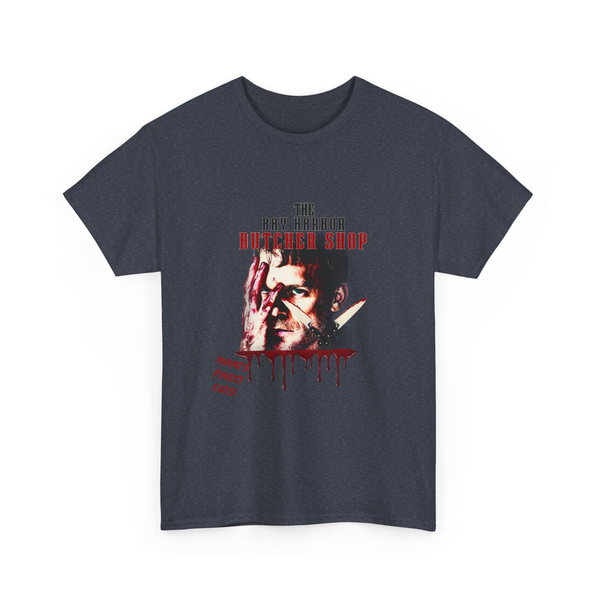Dexter Morgan Is The Bay Harbor Butcher Horror-Themed Unisex Tee, Spooky Graphic Tee, Perfect for Halloween, Movie Nights, Gift for Horror Fans, Unique Casual Wear - Image 43