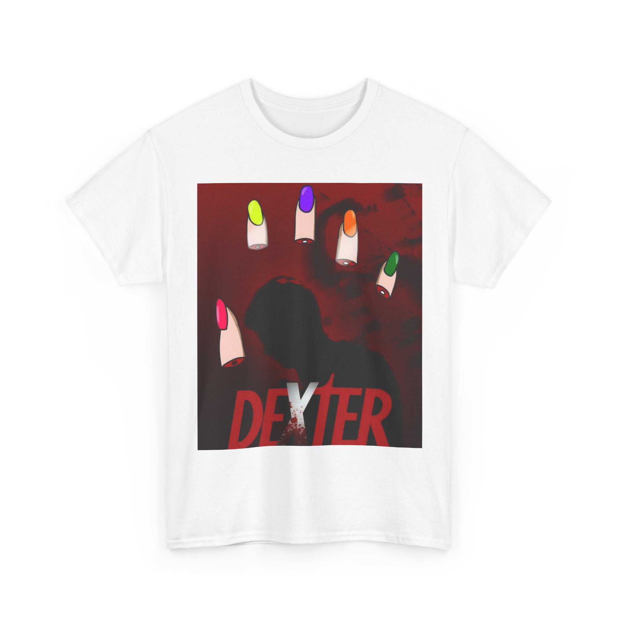 Dexter Ice Truck Killer -Inspired Unisex Heavy Cotton Tee - Stylish Graphic Shirt, Unique Gift for Fans, Casual Wear, Horror Merch, Halloween Apparel - Image 7