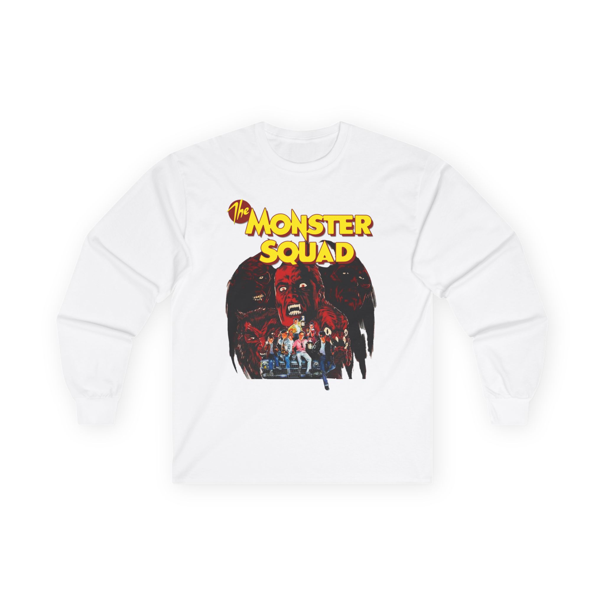 Long Sleeve Tee - Monster Squad Design - Image 3
